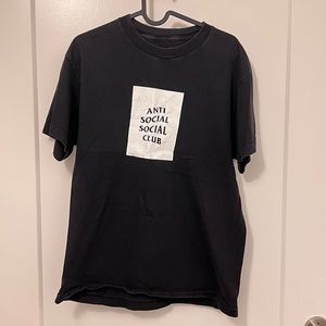 Anti Social Social Club Logo Tee Size M
